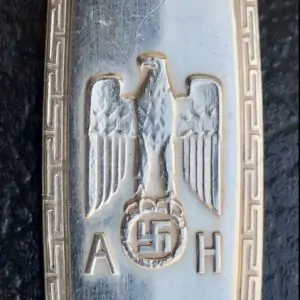 Adolf Hitlerâ€™s Personal Formal Pattern Large Silver Fork Captured By A U.S. Veteran Certified By The Gettysburg Museum Of History