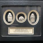 Best Set Authentic Gettysburg 3 Bullet Set Union, Musket Ball, Confederate Most Historic Locations In Collectorâ€™s Glass Case Certified