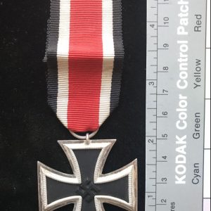 Original WWII German Iron Cross Second Class 1939 Medal Brought Home By U.S. Veteran Certified (Copy)