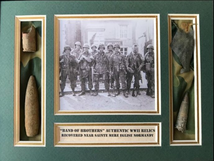 WW2 Relics Found at Sainte Mere Eglise Airborne Landings