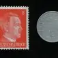 Authentic WWII Era German Nazi Stamp And Coin Certified By The Gettysburg Museum Of History