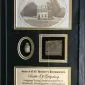 Wood From Gen. O.O. Howardâ€™s H.Q. (The Orphanage) Gettysburg Plus Bullet In Collectorâ€™s Glass Case