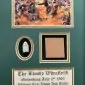 Bloody Wheatfield Witness Wood And Bullet Display. Gettysburg, Irish Brigade In Collectors Glass Case Certified