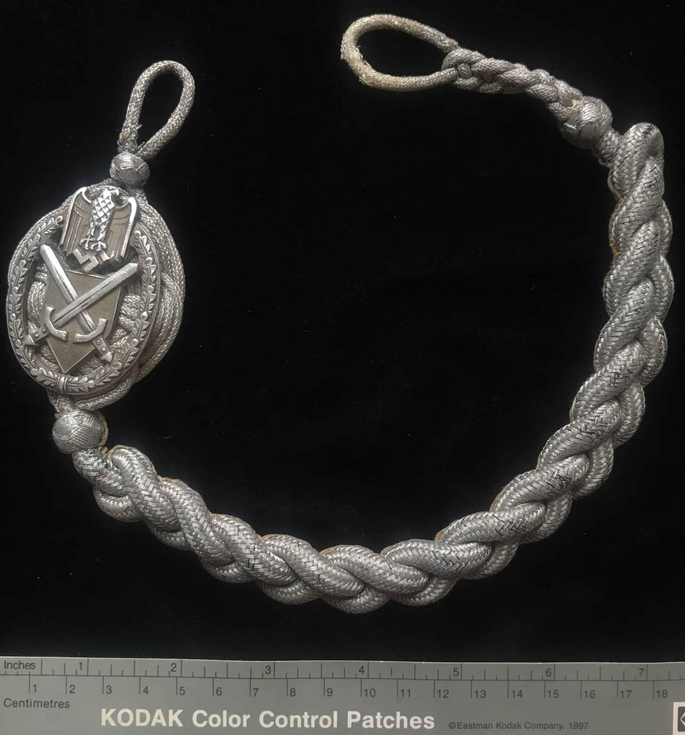 WW2 German Army Marksmen Lanyard for Sale Schützenschnur