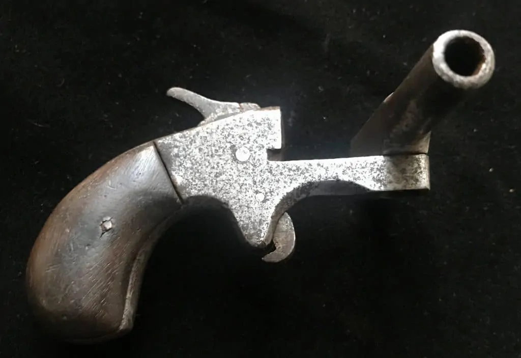 Antique Muff Pistol 1860 Guns Collectible