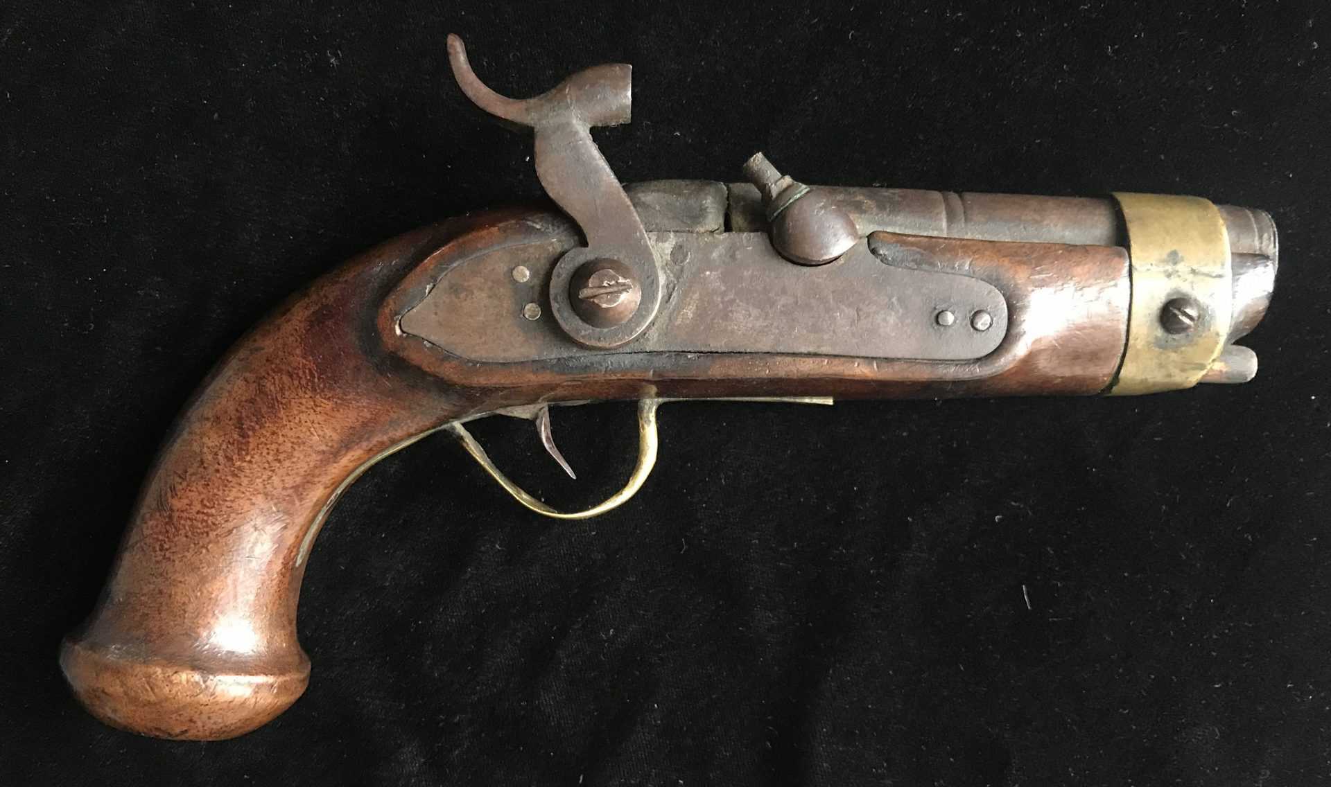 Civil War Hand Cannon Certified .54 Caliber Cap and Ball Pistol