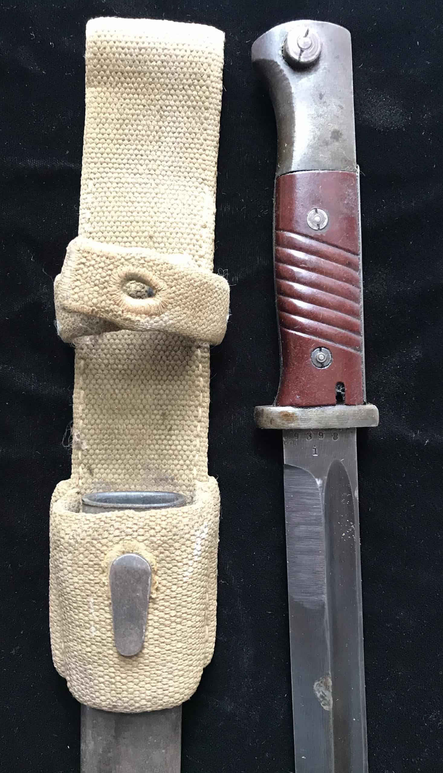 Discover WWII Secrets: Genuine K98 Bayonet for Collectors