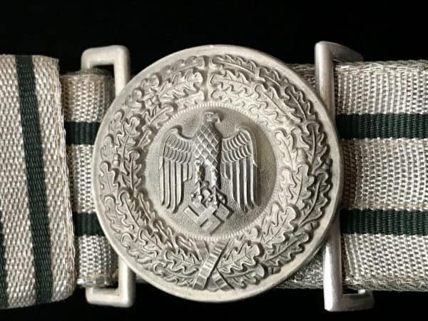 german military belt