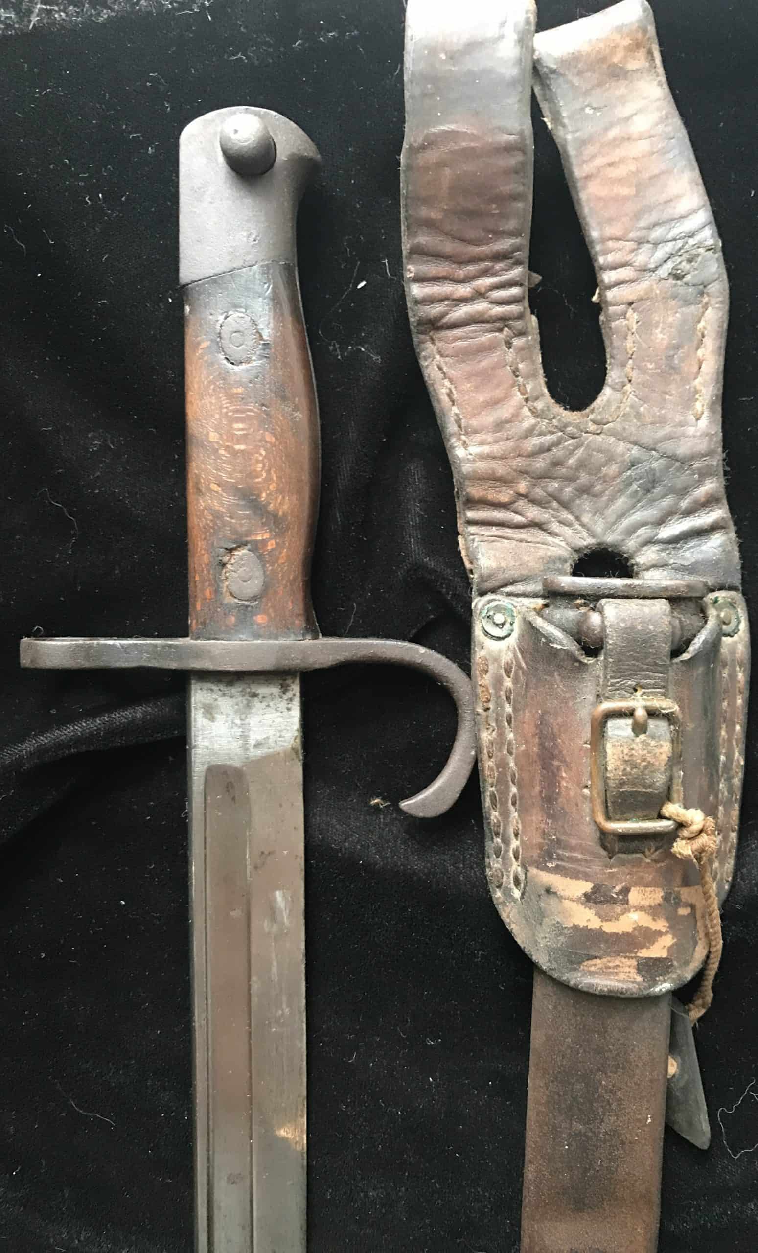 WWII Japanese Bayonet: A Unique Find by a U.S. Veteran