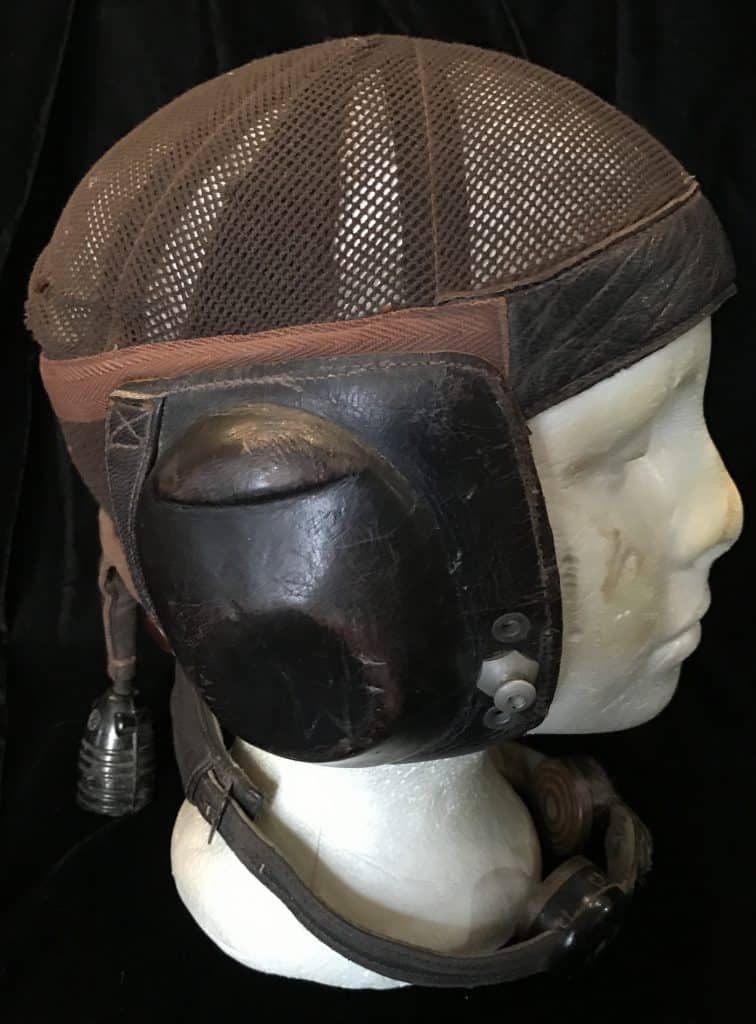ELMETTO CASCO PILOTA POLACCO AERONAUTICA THL 4 POLISH Pilot Flight Helmet 
