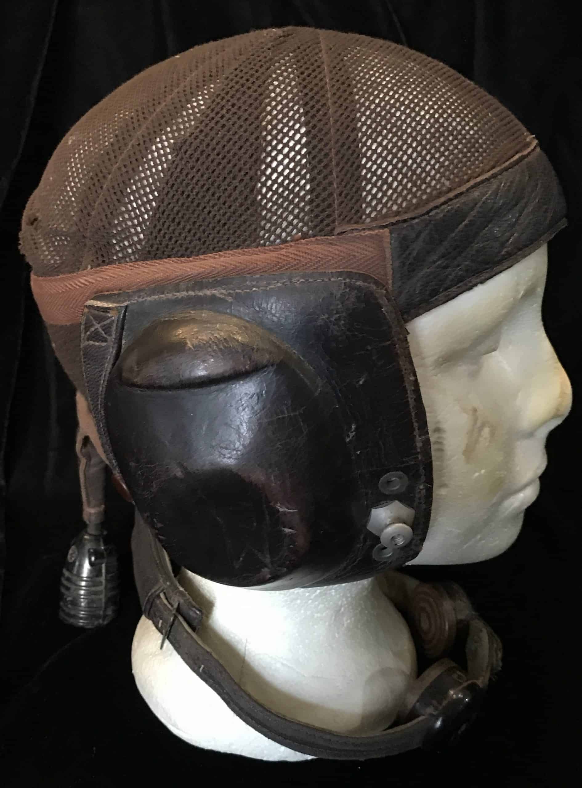 Ww2 german pilot sales helmet