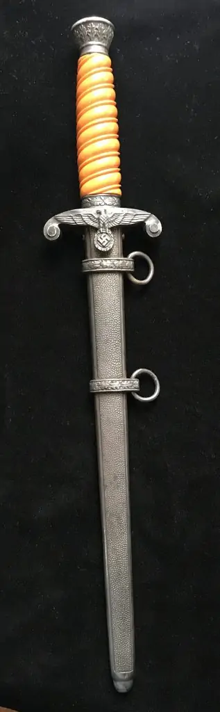 German officer dagger WWII – WW2 German daggers value guide