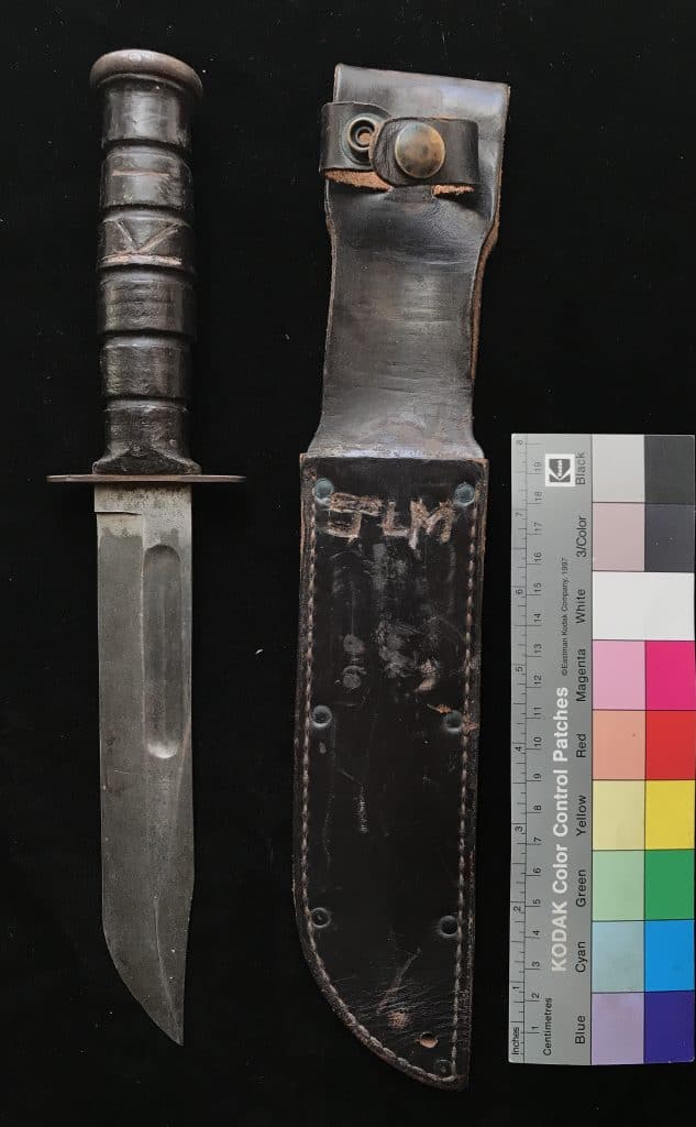 WWII U.S. Naby MK 2 Legendary CAMILLUS Fighting Knife Certified