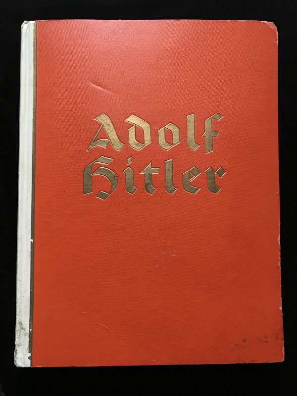 Original German Third Reich ADOLF HITLER CIGARETTE CARD BOOK Brought ...