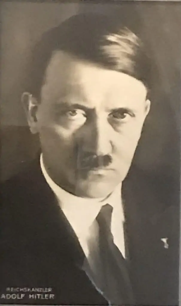 Original WWII document signed by Adolf Hitler and General Keitel, full view