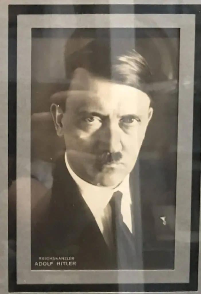 Document signed by Adolf Hitler and General Keitel, front view