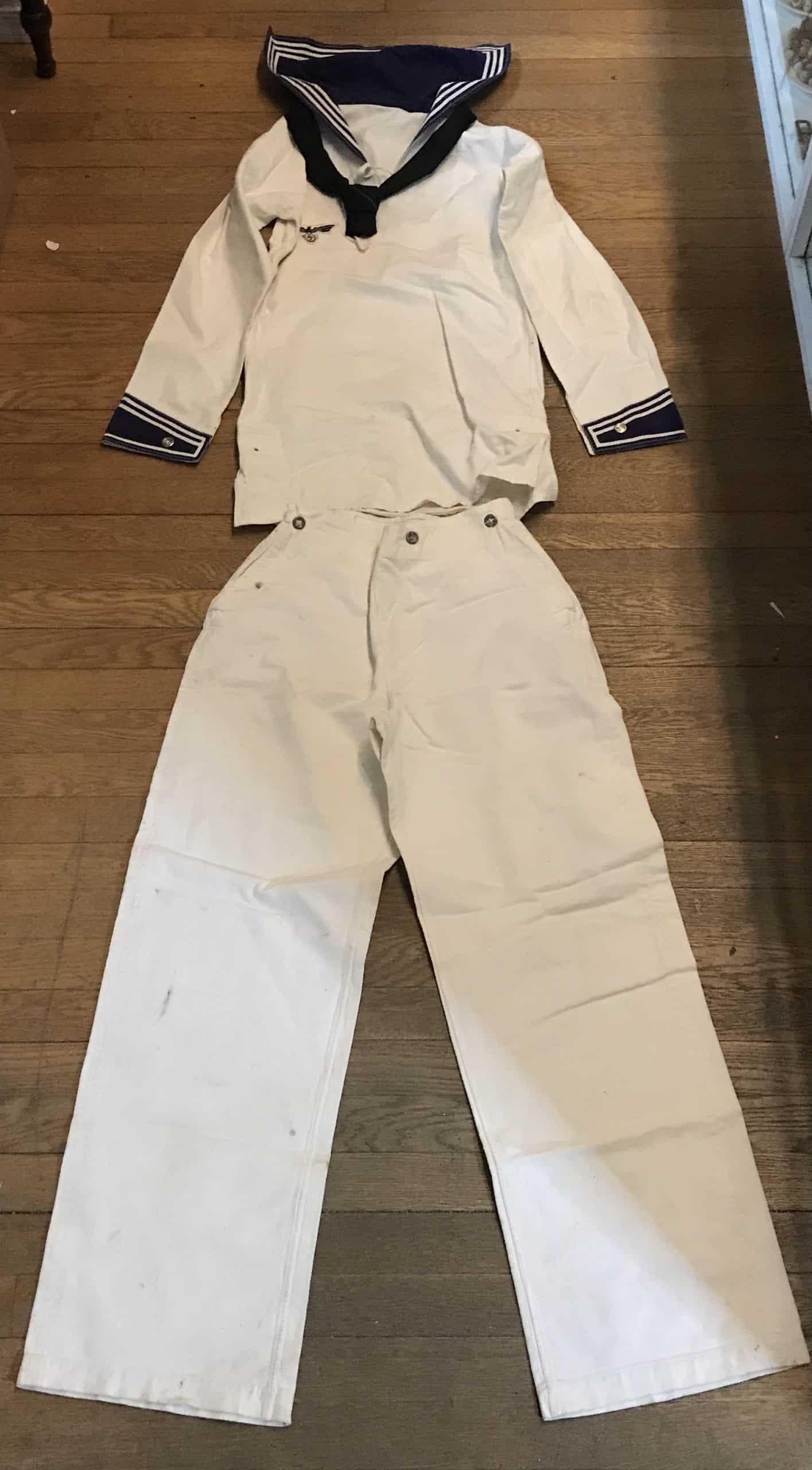 WWII German Navy (Kreigsmarine) Uniform Jumper and Pants