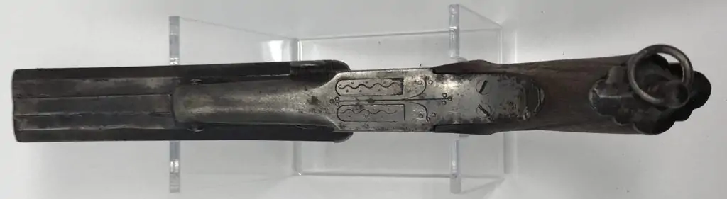 Pistols used in the Civil War including pinfire and cannon types