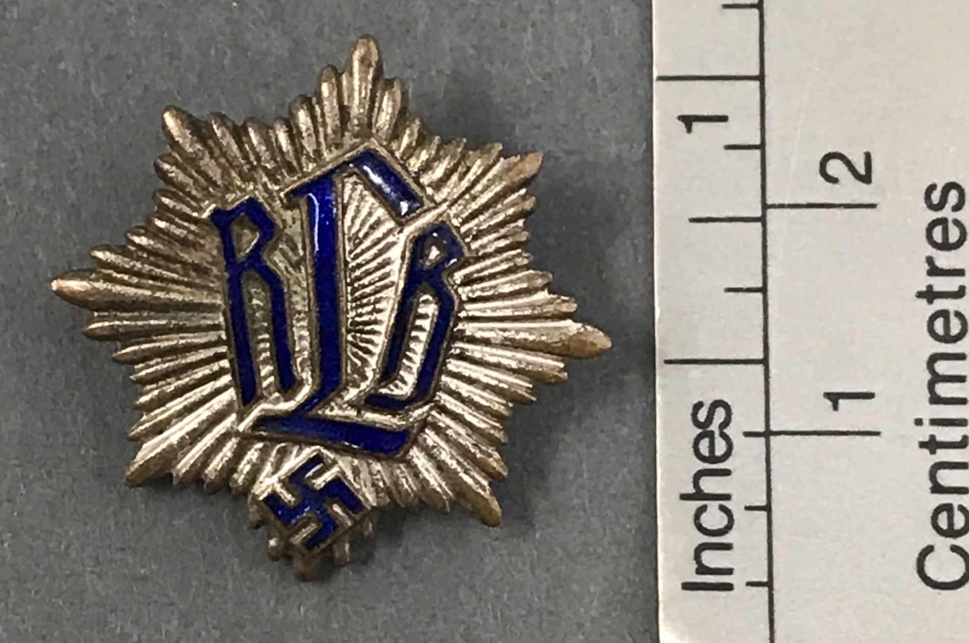 Rare 193339 RLB Lapel Pin Discovery Unlocking History