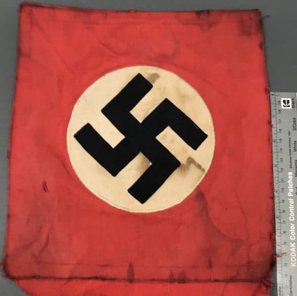 nazi car flag