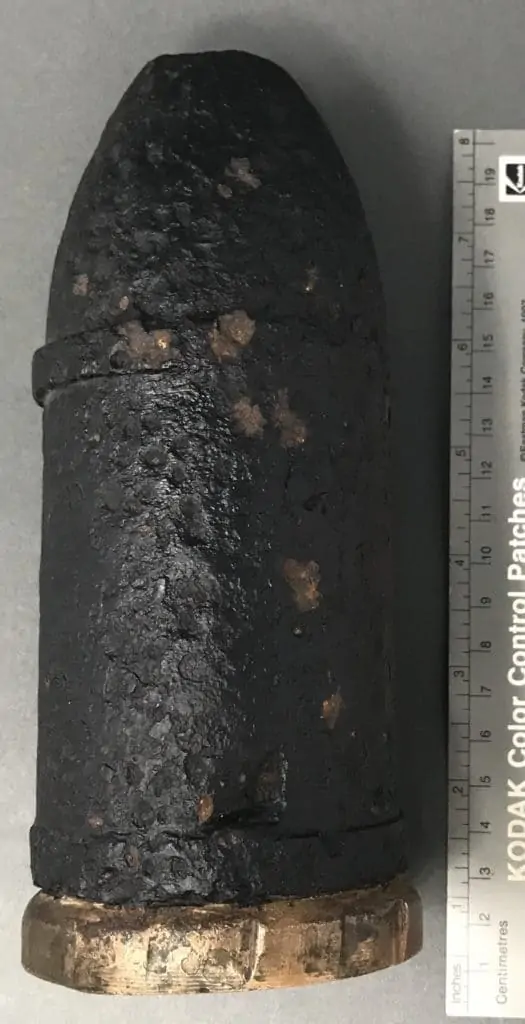 Civil War Artillery Shells - Confederate Reed Shell