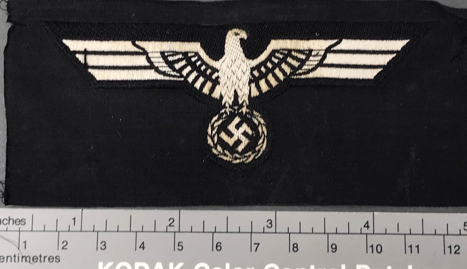 Explore Authentic WWII German M36 Panzer Eagle Relic