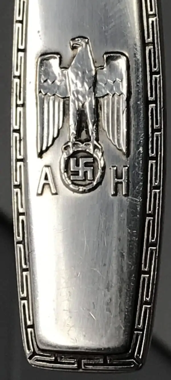 Rare Adolf Hitler’s Personally Owned Formal Pattern Silver Serving Piece