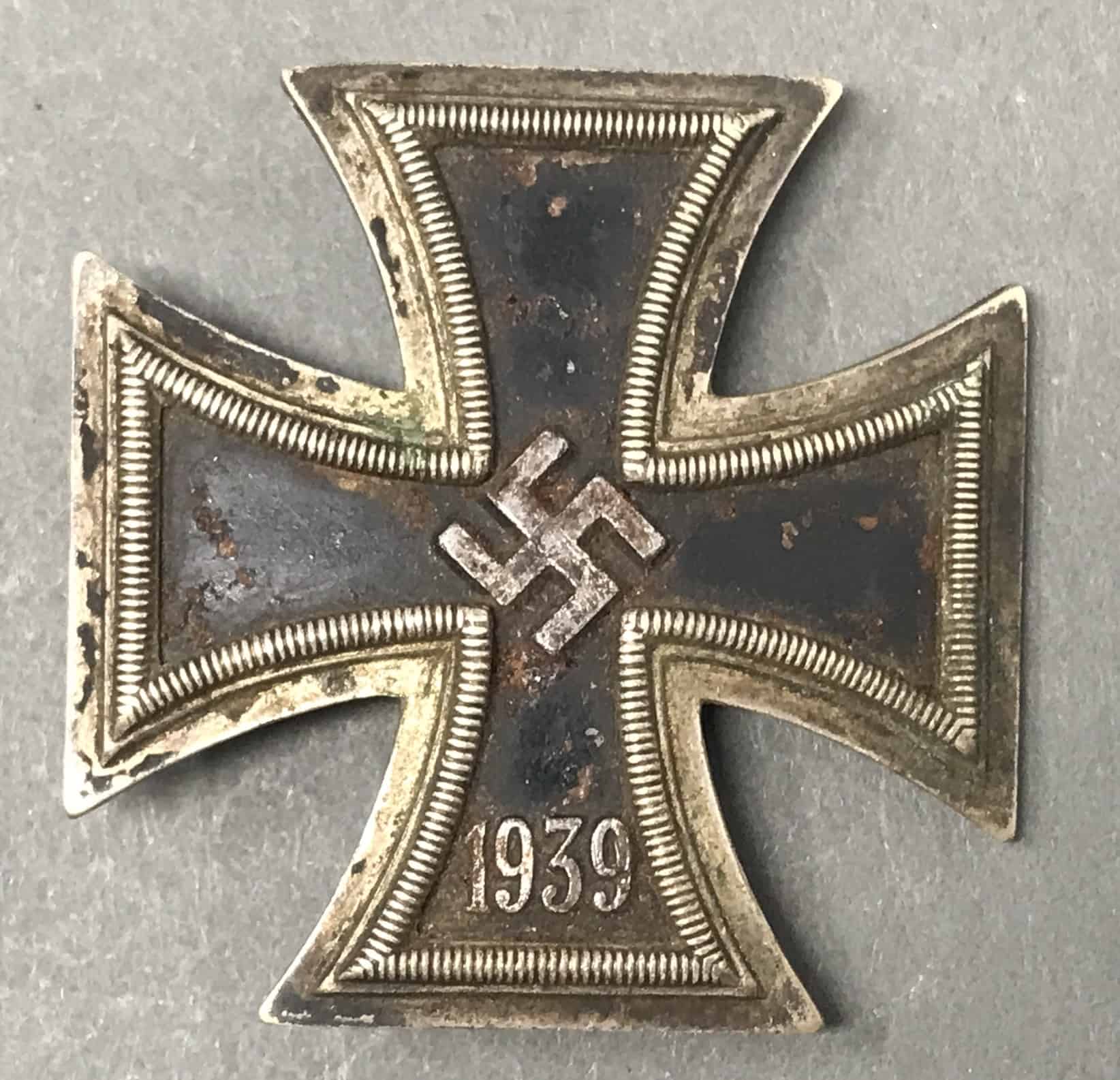 Rare 1939 WWII German Iron Cross - Certified Collectible