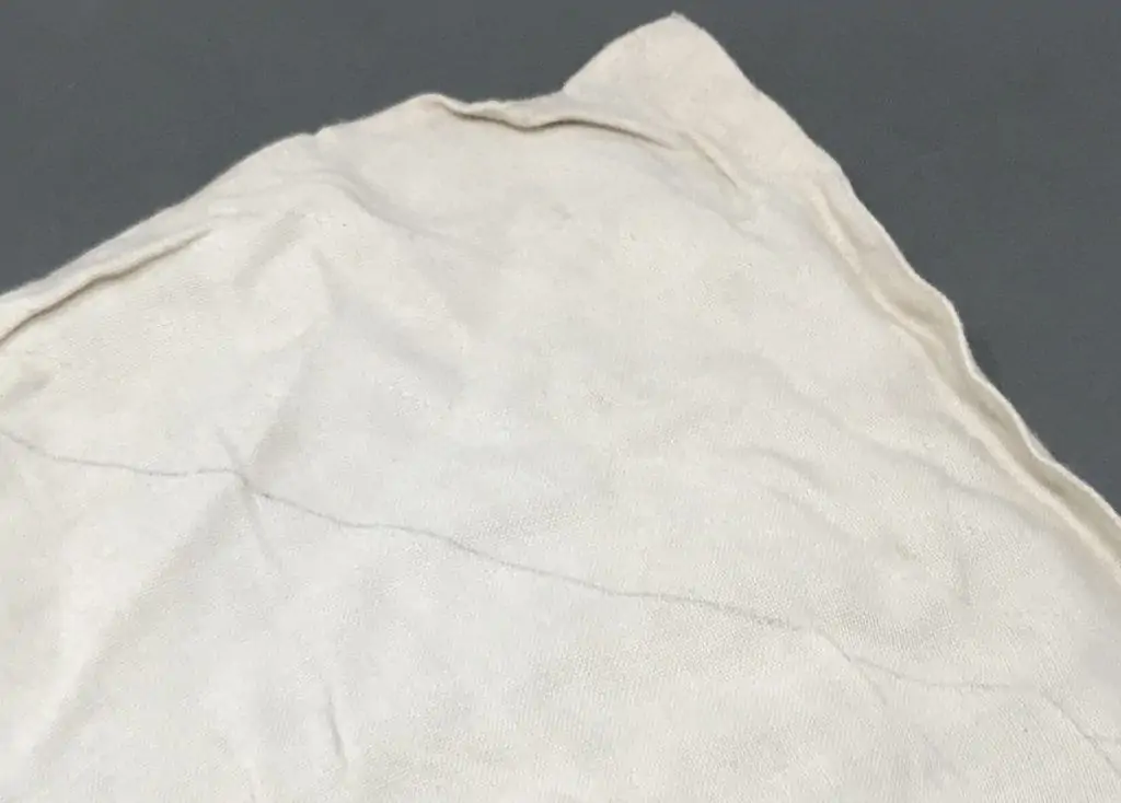 German Red Cross flag with visible wear