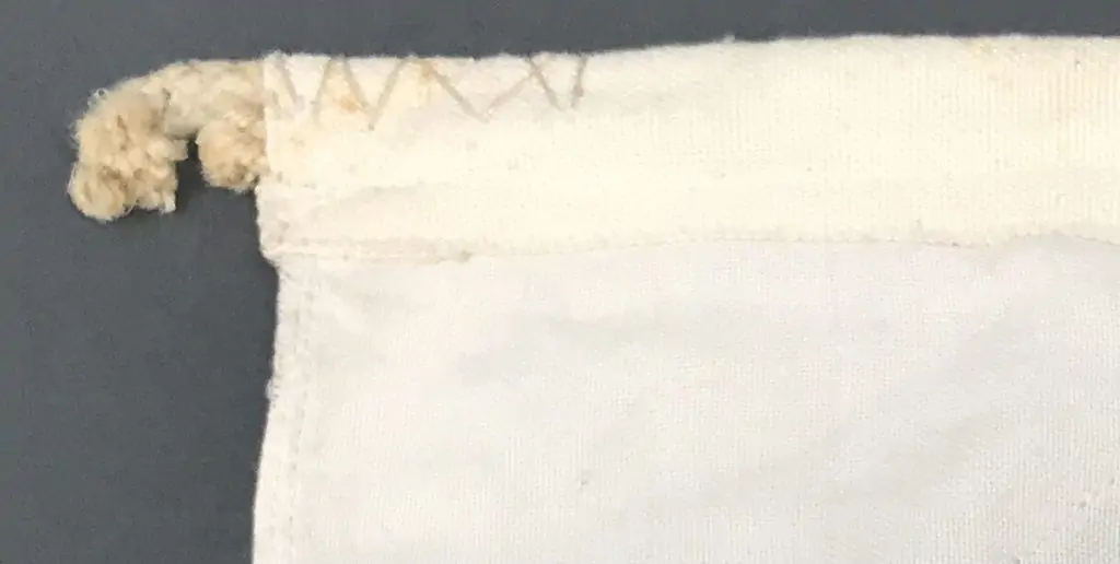 Folded German Red Cross flag