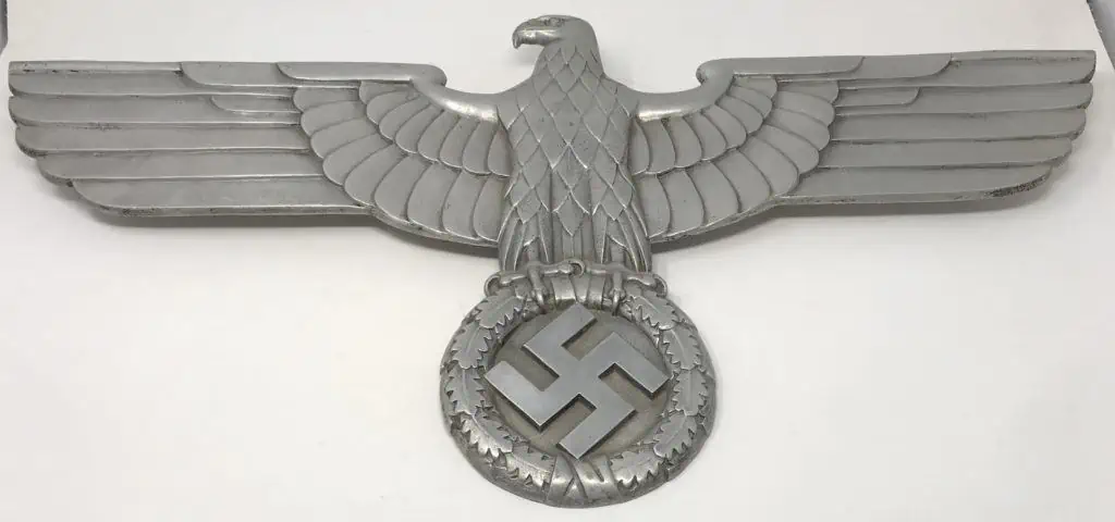 German railway eagle – WWII German train car eagle from Third Reich