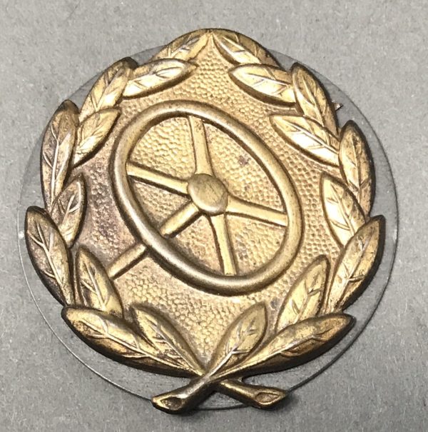 Original WWII German DRIVER’S PROFICIENCY BADGE IN BRONZE Certified ...