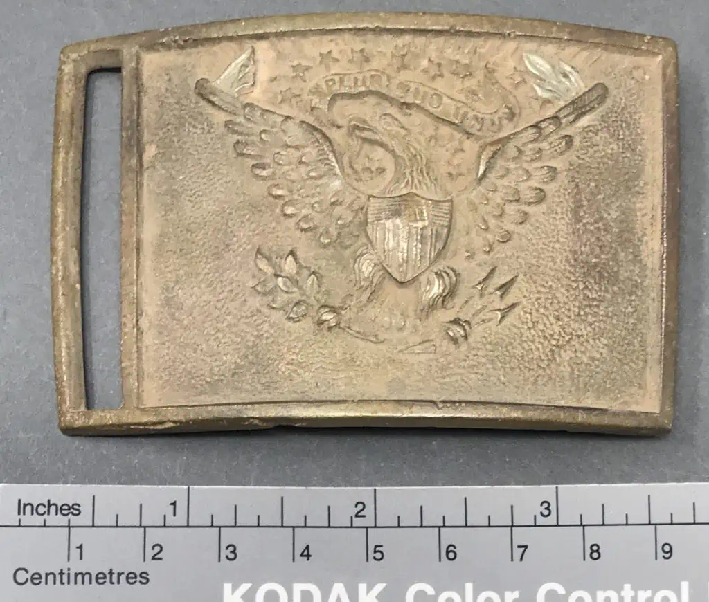 Original Civil War Union NCO/Enlisted Eagle Sword Belt Plate Recovered ...