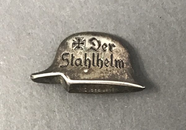 NEW German ww1 ww2 Iron Cross Der Stahlhelm Veteran Org Membership Lapel Pin 