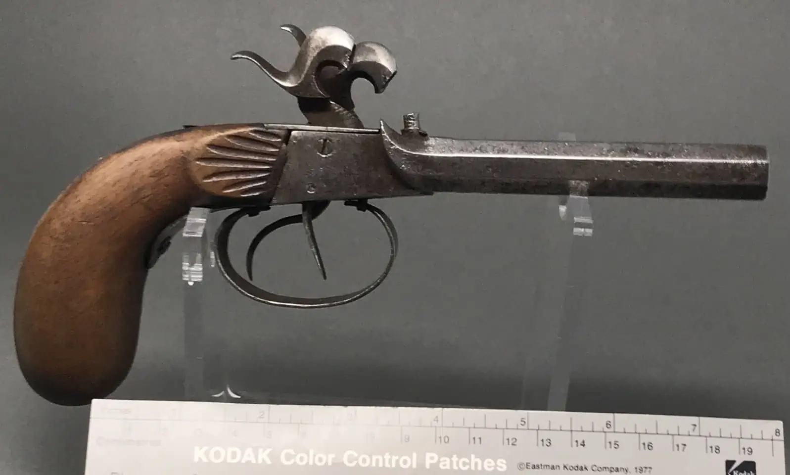 Authentic Civil War Hand Cannon Double Barrel Gettysburg Museum