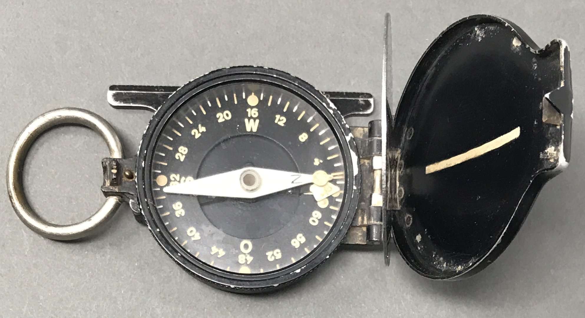Explore Authentic WWII German Map & Dispatch Case Compass Certified