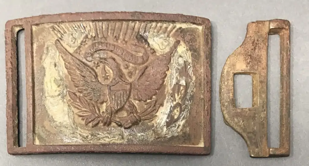 Original Civil War Union NCO/Enlisted Eagle Sword Belt Plate With ...