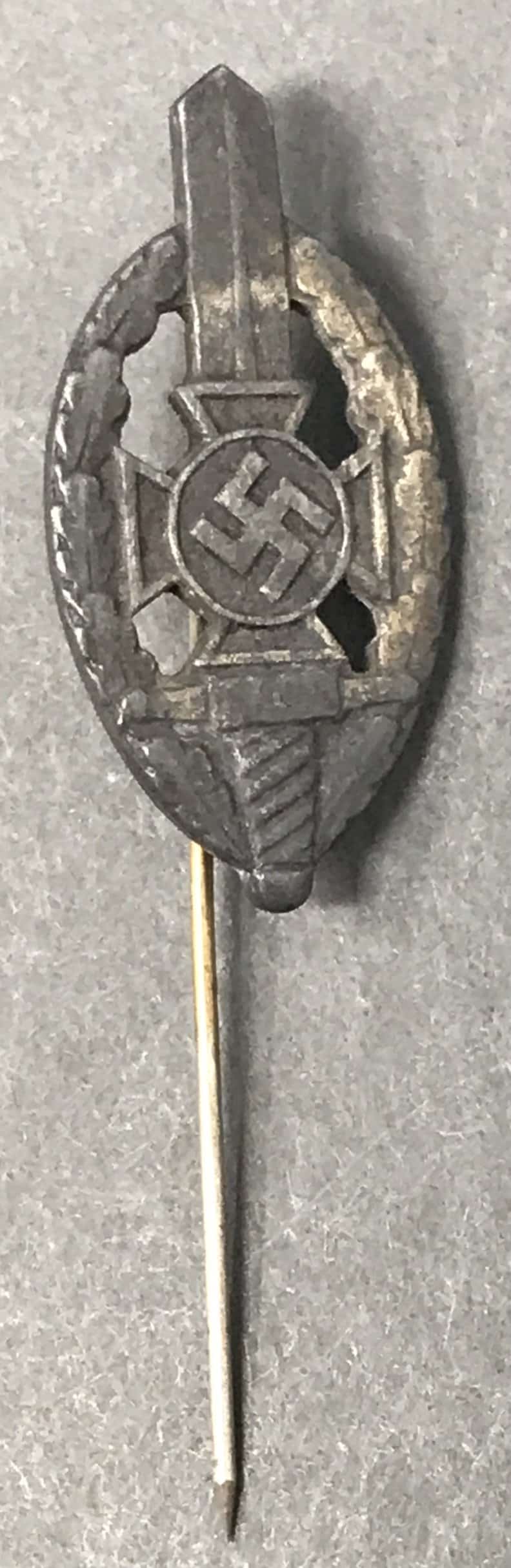 Discover Authentic WWII German NSRKB Stick Pin Certified by Veterans