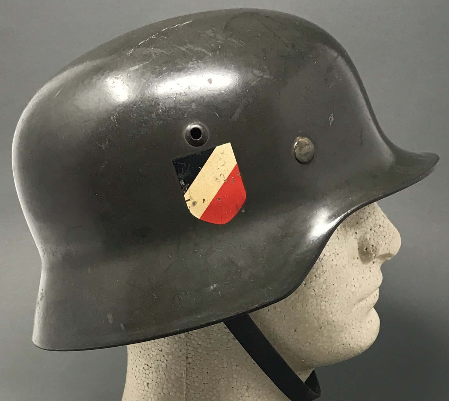 Certified WWII German M35 Helmet at Gettysburg Museum