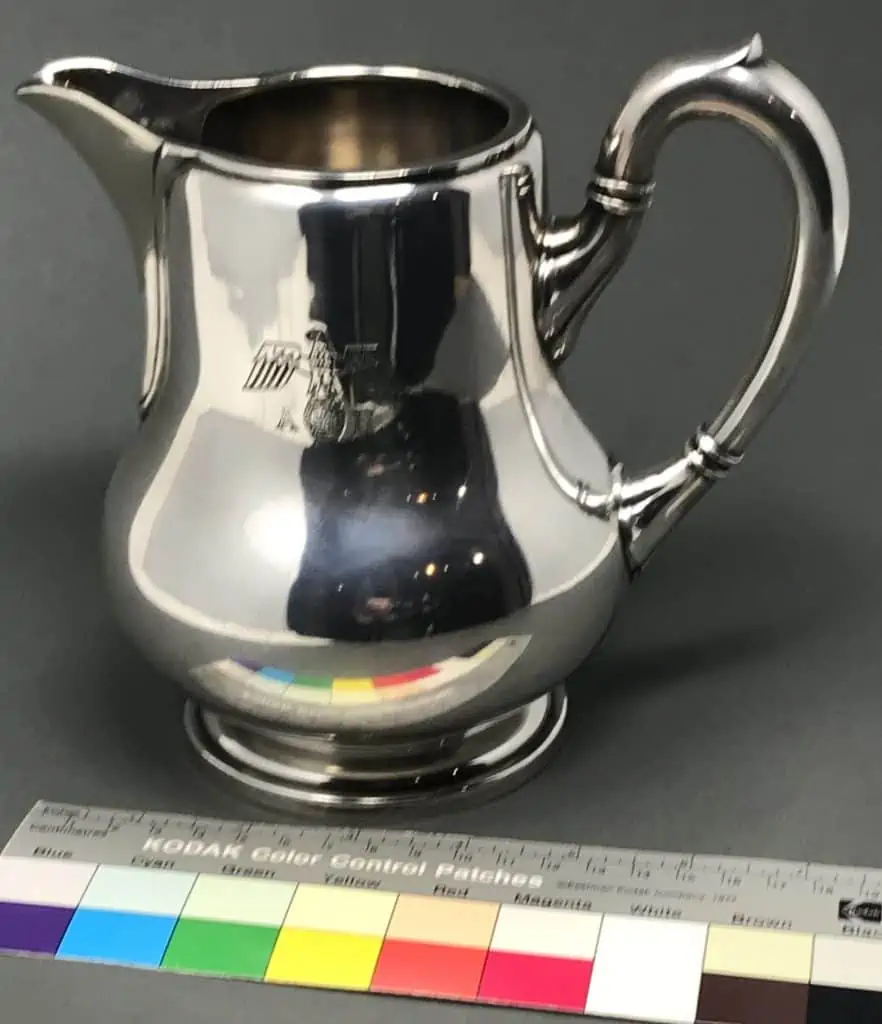 Adolf Hitler's Personal Formal Pattern Silver Tea Pot By Wellner Recovered  By A U.S. Veteran Certified By The Gettysburg Museum Of History