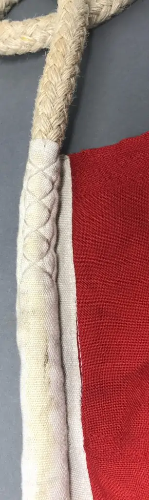 German NSDAP war flag from WWII, part of the museum's rare collection