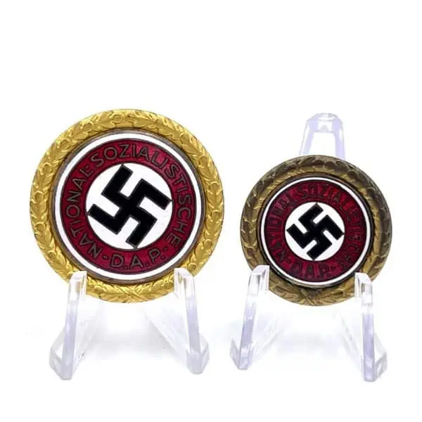 golden party badge for sale