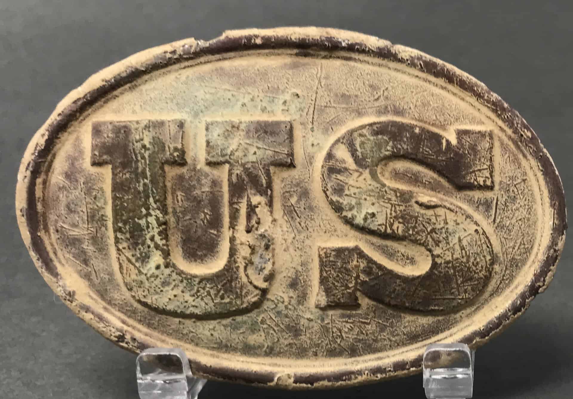 Original Civil War Excavated Relic U.S. Belt Plate (Buckle) With
