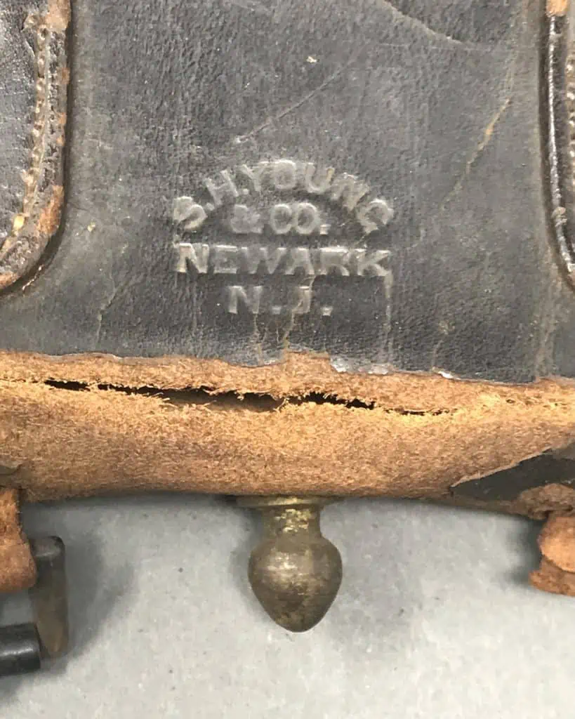 Civil War cartridge box resembling an ammo crate