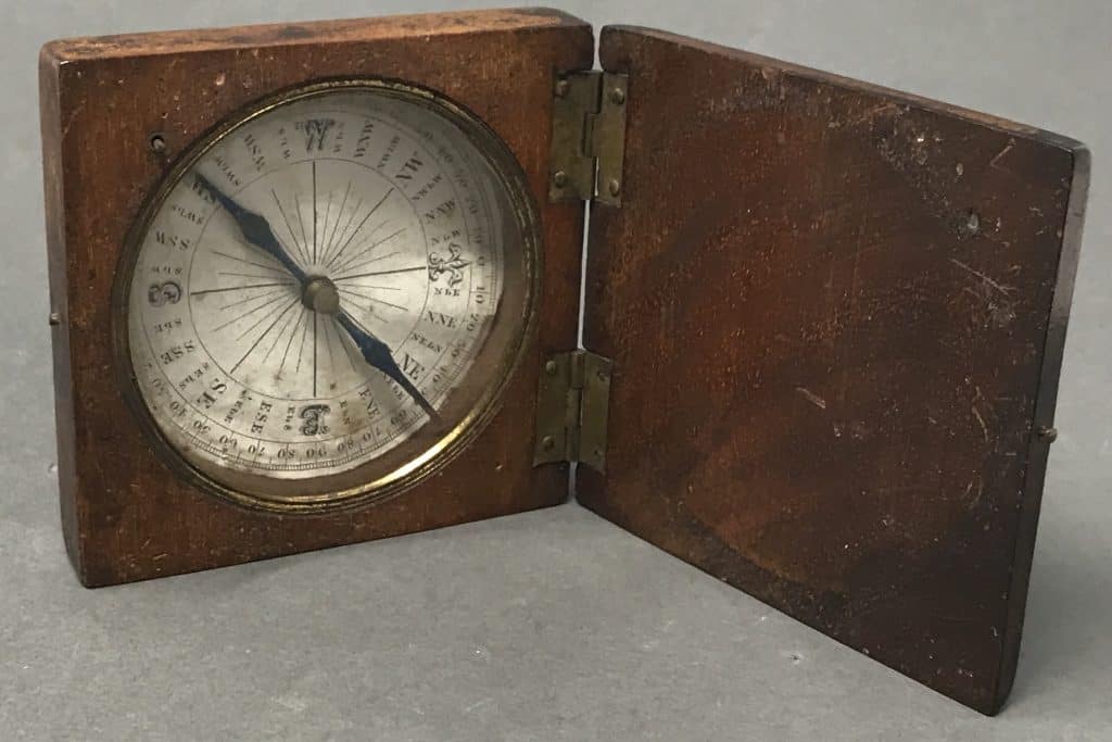 Antique Pocket Compass Value Civil War Compass