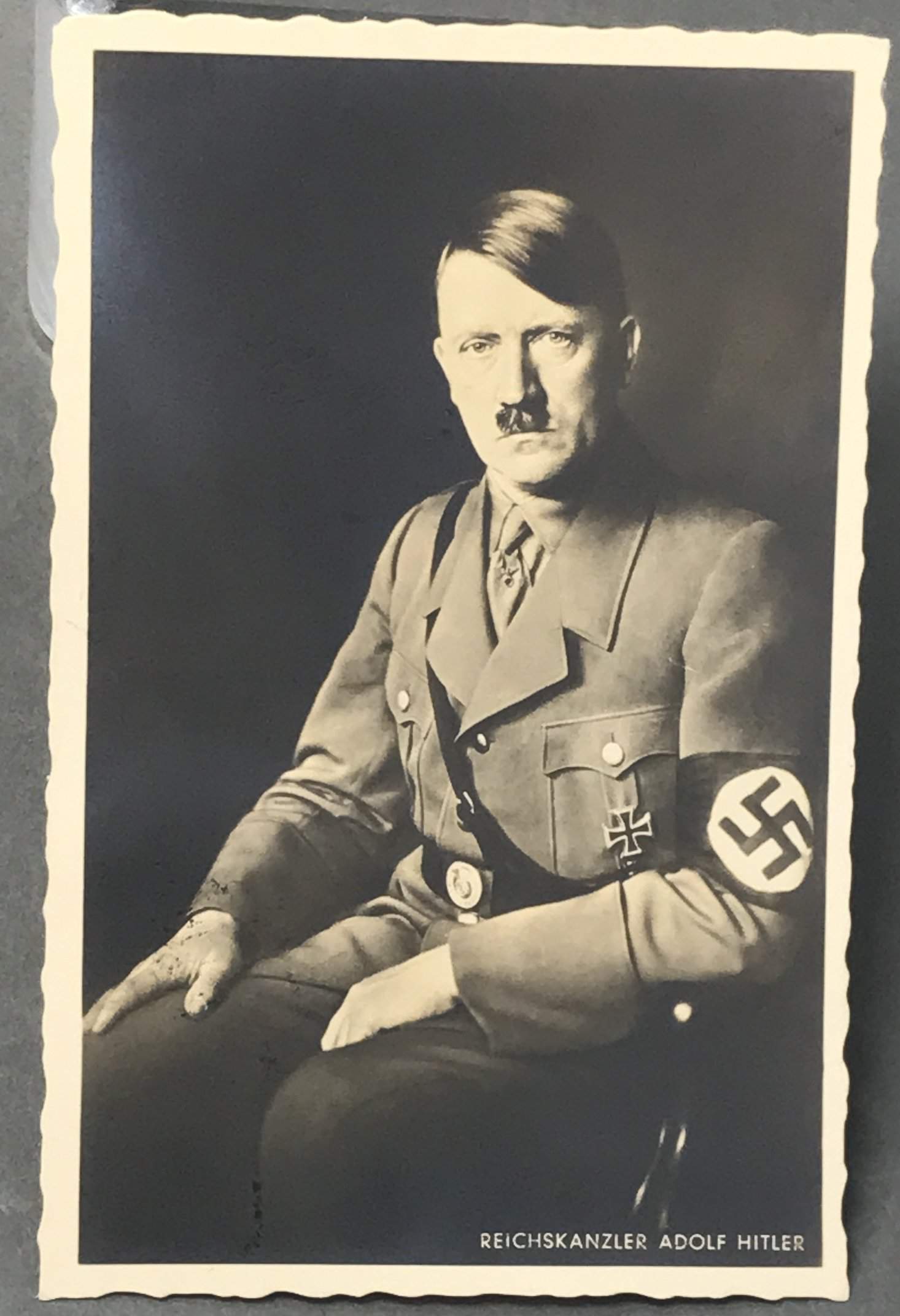 Adolf Hitler 1933 Photo Postcard by Hoffman Authentic WWII Memorabilia