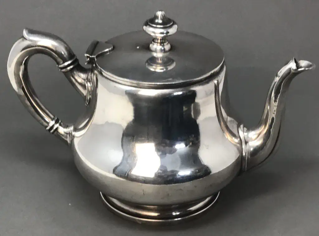 Adolf Hitler's Personal Formal Pattern Silver Tea Pot By Wellner Recovered  By A U.S. Veteran Certified By The Gettysburg Museum Of History