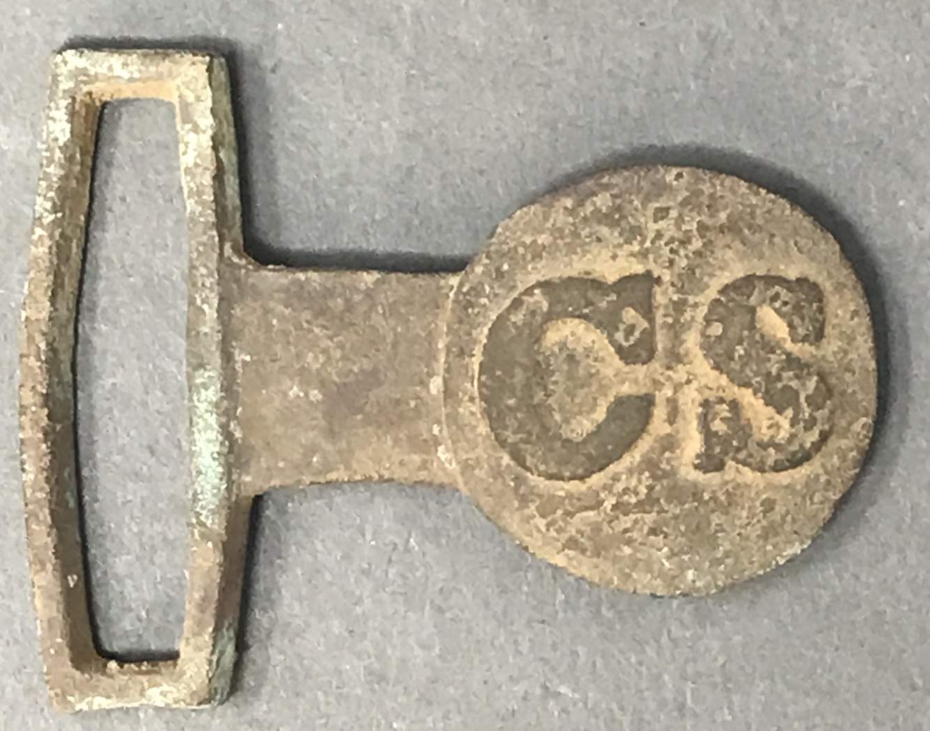 Discover Authentic Confederate Belt Buckle from Brandy Station