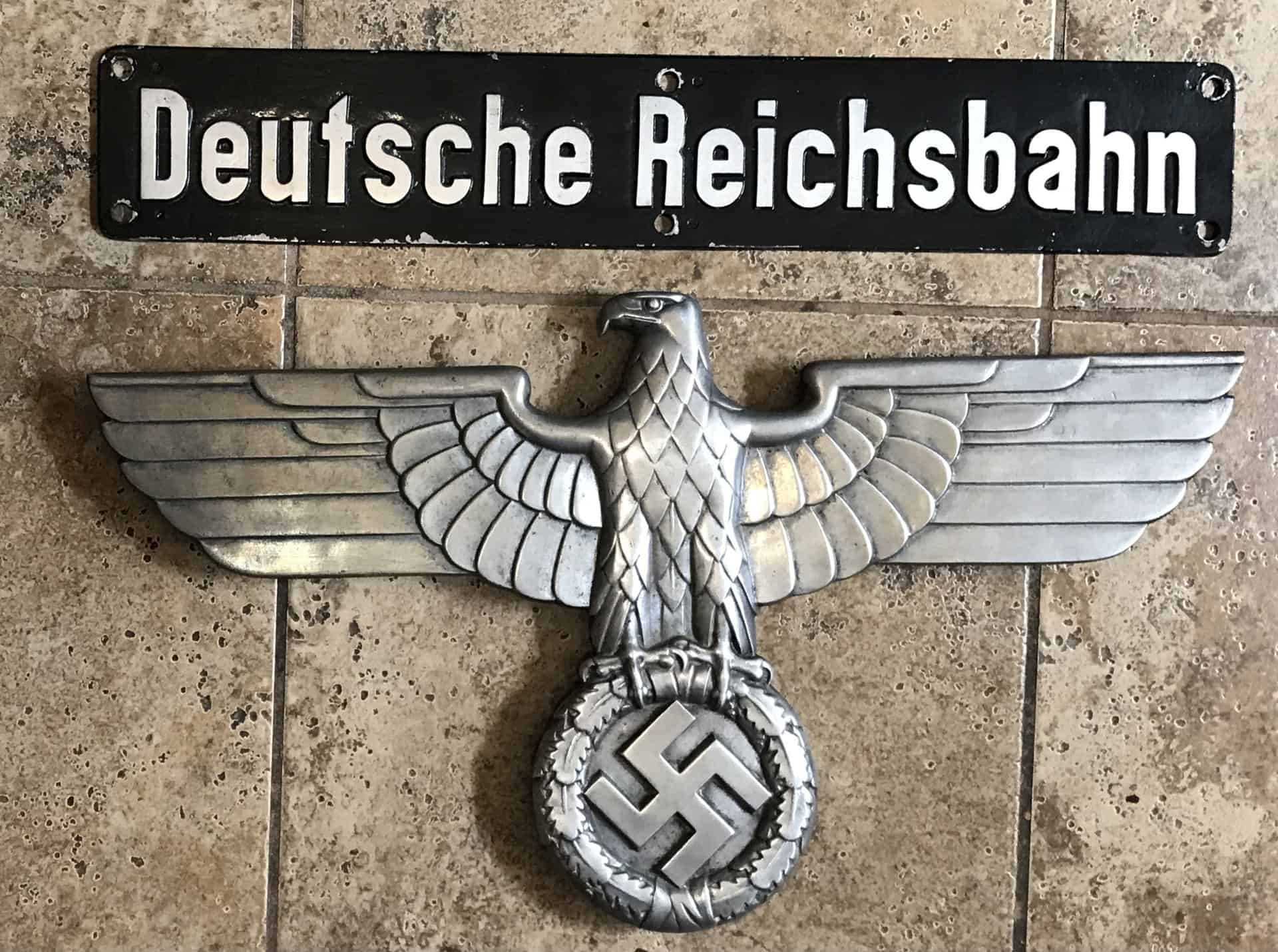 Discover Rare WWII German Rail Eagle With Reichsbahn Plaque