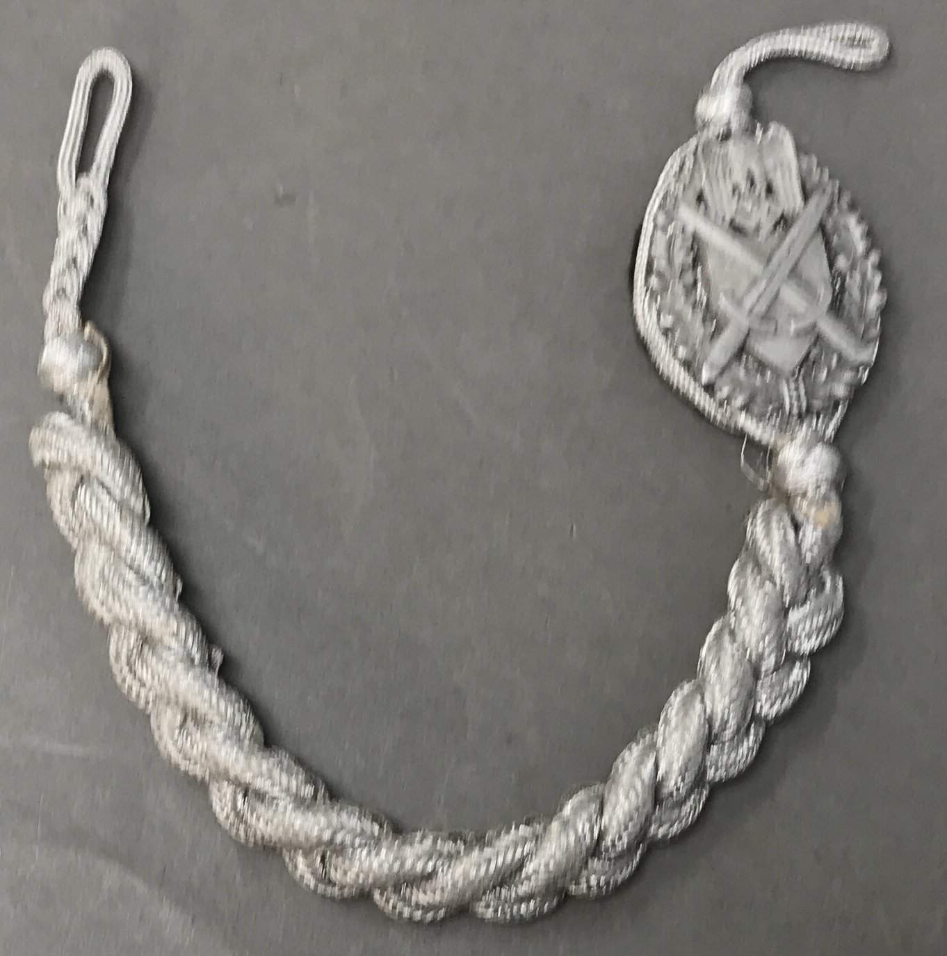 1942’s★ ドイツ国防軍陸軍★狙撃手 Sniper Necklace WWII Heer Marksman Lanyard: Explore a Certified Relic